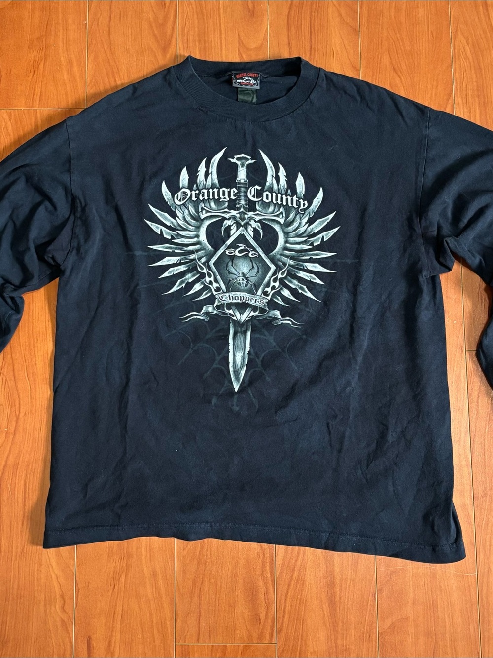 Y2K Orange County Choppers Long Sleeve T-Shirt - Mens Medium